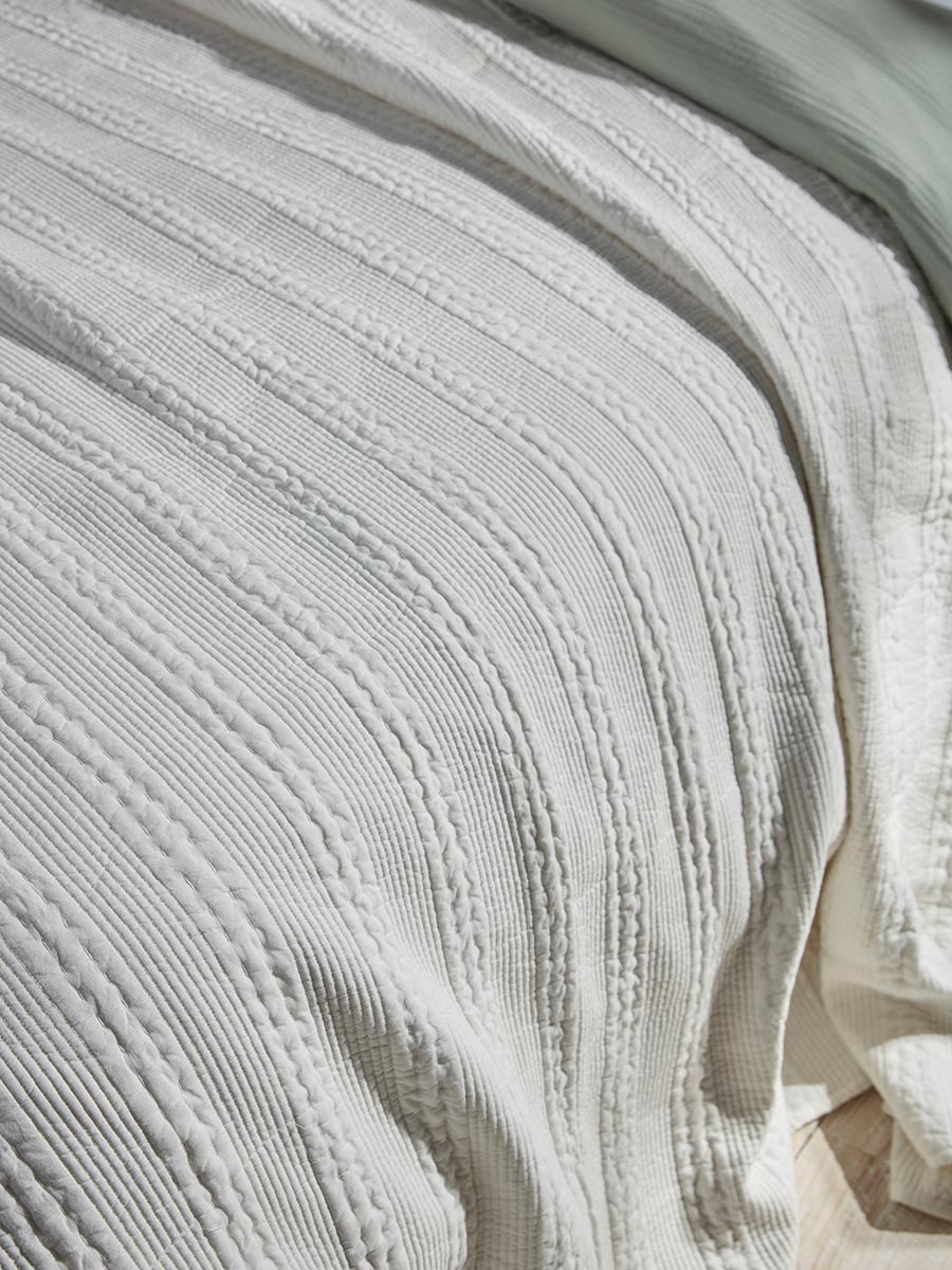 Product photograph of Sandringham Bedspread from Cox and Cox.