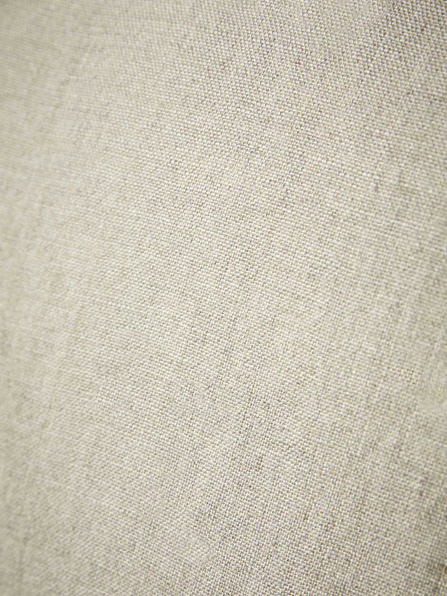 Product photograph of Ruffle Rectangular Cushion - Natural from Cox and Cox.