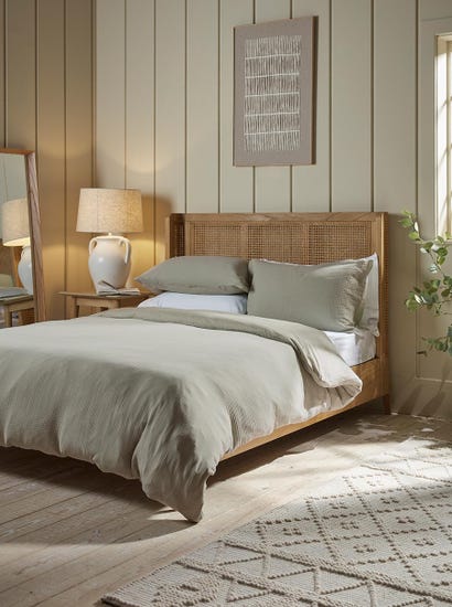Muslin King Duvet Cover Set - Eucalyptus