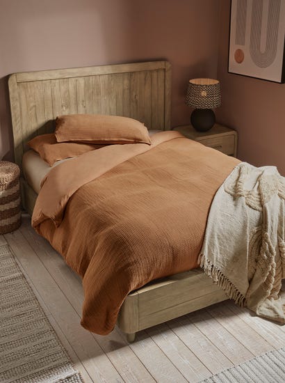 Ribbed Duvet Set - King