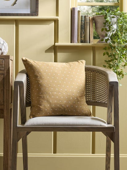 Bumble Bee Cushion - Ochre