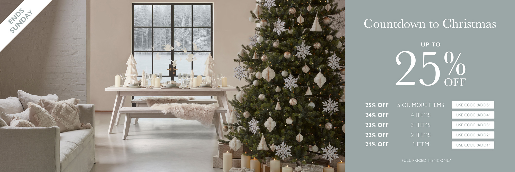 Cox & Cox - Up to 25% discount
